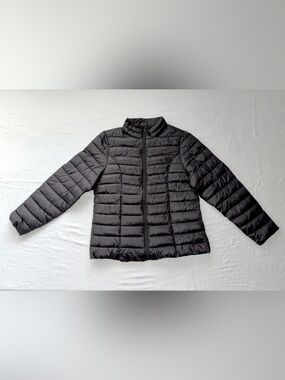 Halara Women's Lightweight Puffer Jacket XL Black NWT Cozy & Stylish